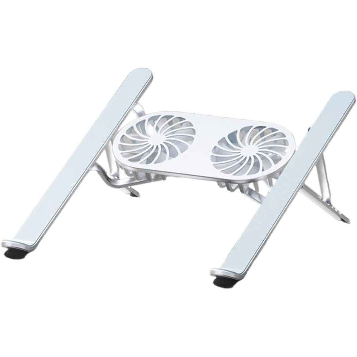 N3 Adjustable Aluminum Laptop Stand with Cooling Fan -Grey