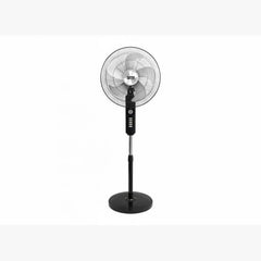 STFS45-9084 Supertec Fan 18 Inch Black Iron Butterfly