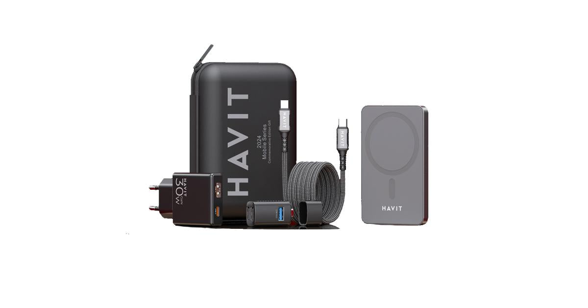 HAVIT STK088 EU KIT Power Bank – Black HAVIT STK088 EU KIT Power Bank – Black