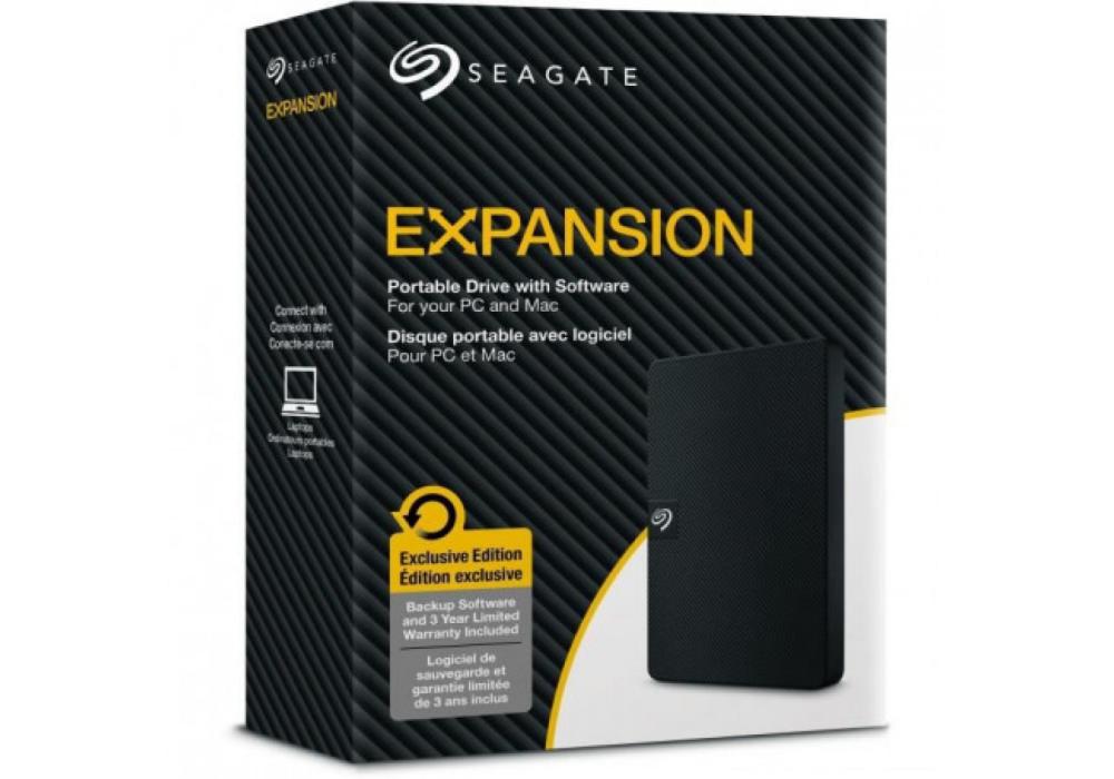 Seagate External Seagate Expansion 1TB, Portable HDD USB 3.0 Micro - B - BLACK, portable external hard drive
