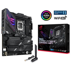 Asus Rog Strix Z790 E Gaming Wifi 6e Intel 12th&13th Gen Motherboard Pcie 5.0 Ddr5 Thunderbolt 4 Support Up To 5xm.2