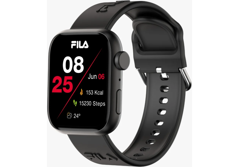 FILA SW/35B.APEC – Smartwatch, 1.83″ TFT Display, Bluetooth 5.3, Fitness & Health Tracking, Black