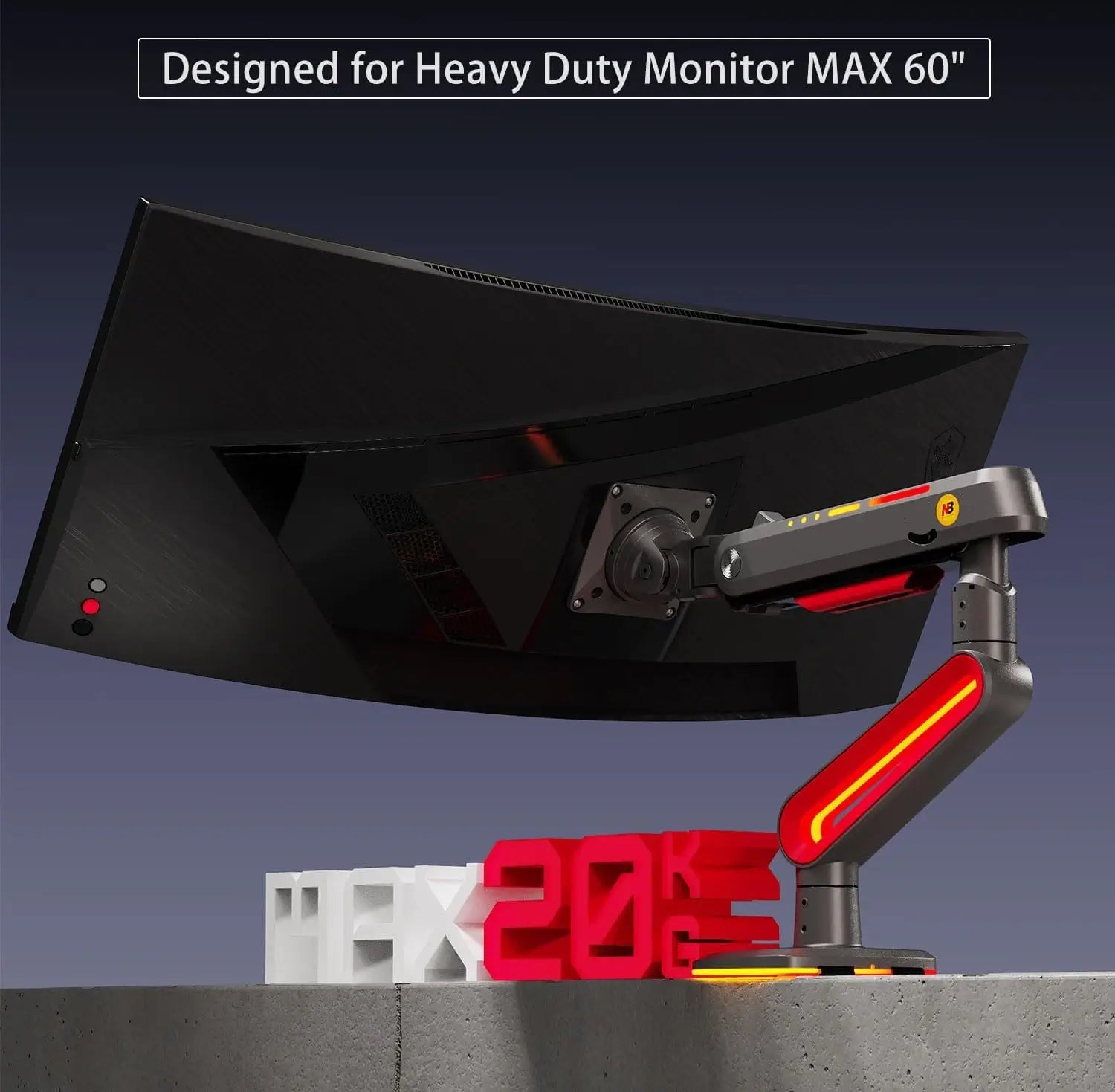 Nb North monitor stand for display mounting