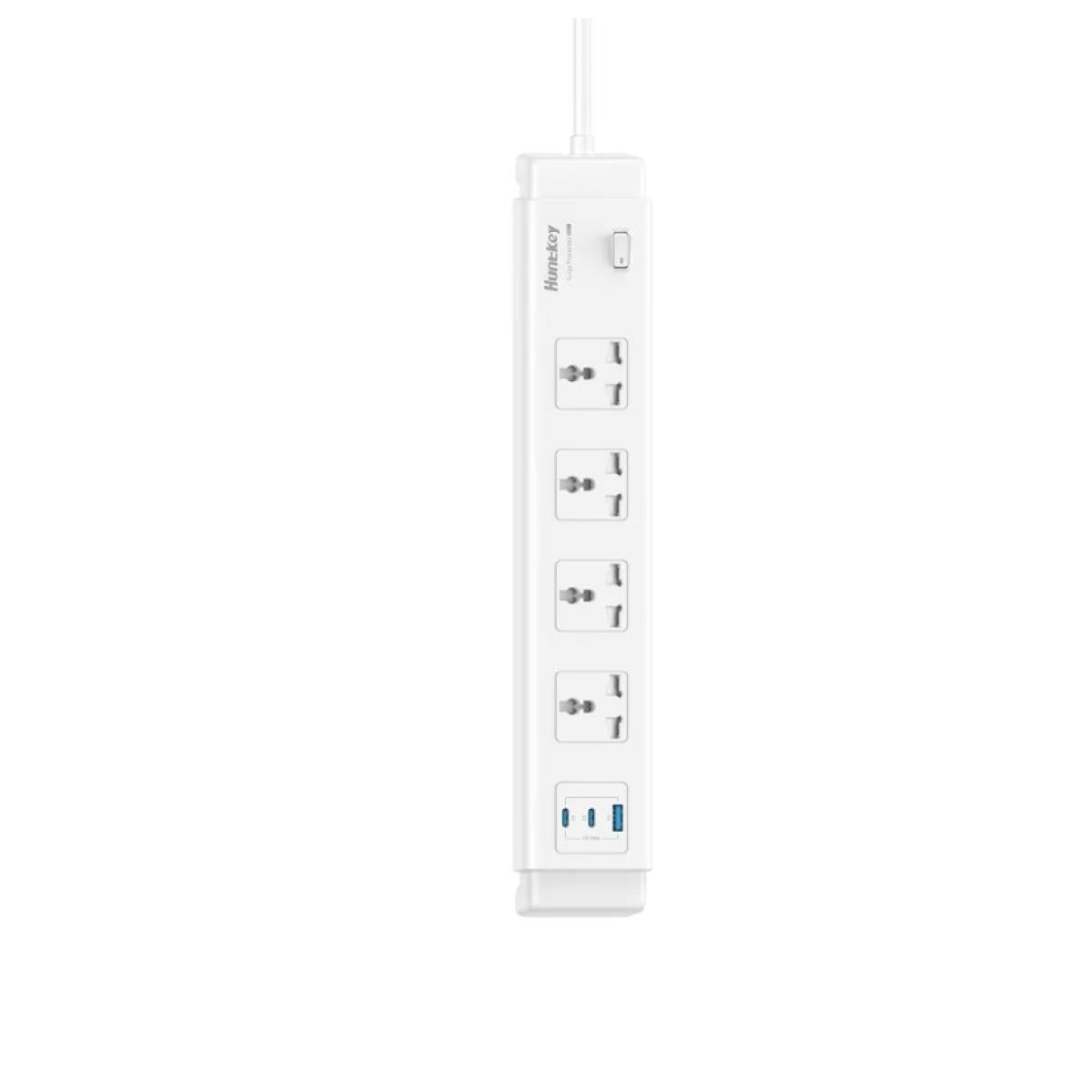 Huntkey SZC417 5 Outlets USB Type-C Universal Standard Power Strip 3M