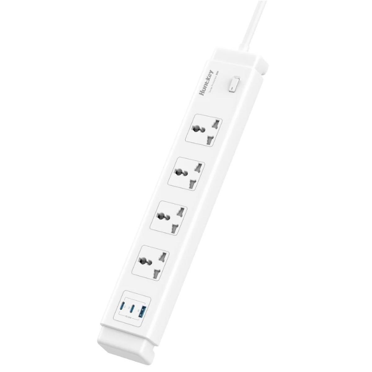 Huntkey SZC417 5 Outlets USB Type-C Universal Standard Power Strip 3M