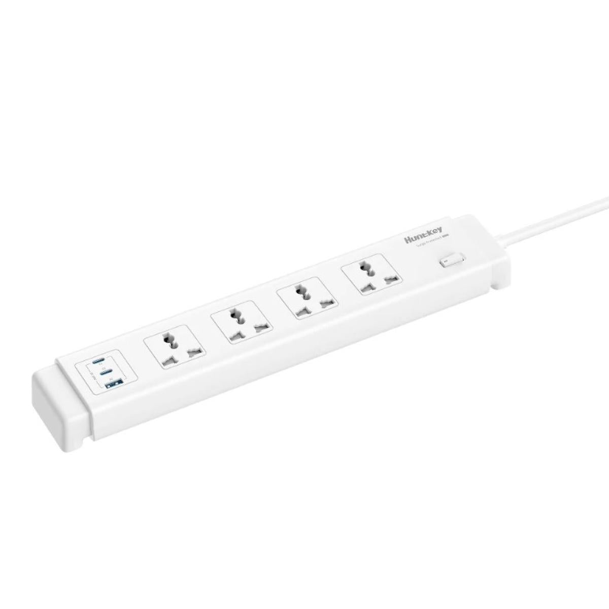 Huntkey SZC417 5 Outlets USB Type-C Universal Standard Power Strip 3M