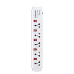 Huntkey SZC502 5 Port Surge Protector Power Strip 3M Cable MK Plug