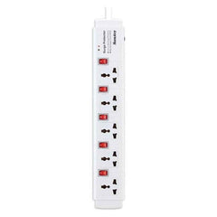 Huntkey SZC502 5 Port Surge Protector Power Strip 3M Cable MK Plug
