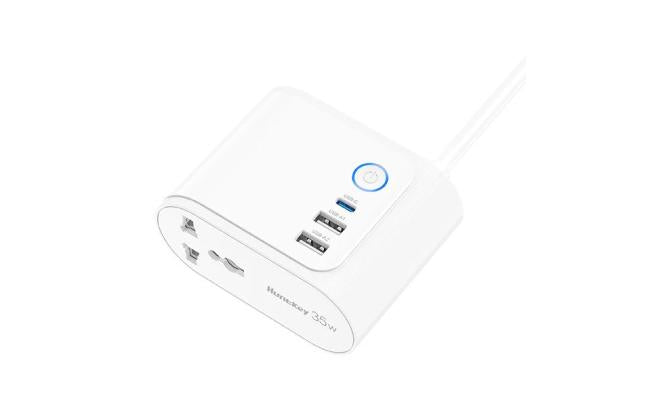 Huntkey Szf 207 Type C 35w Charger Pub For Desktop Uk Plug 1.8m