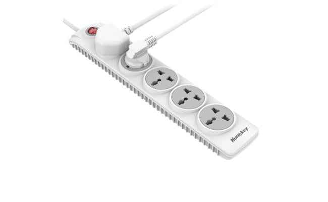Huntkey SZN501 Power Strip Surge w/ 5 Universal AC Sockets (3M)