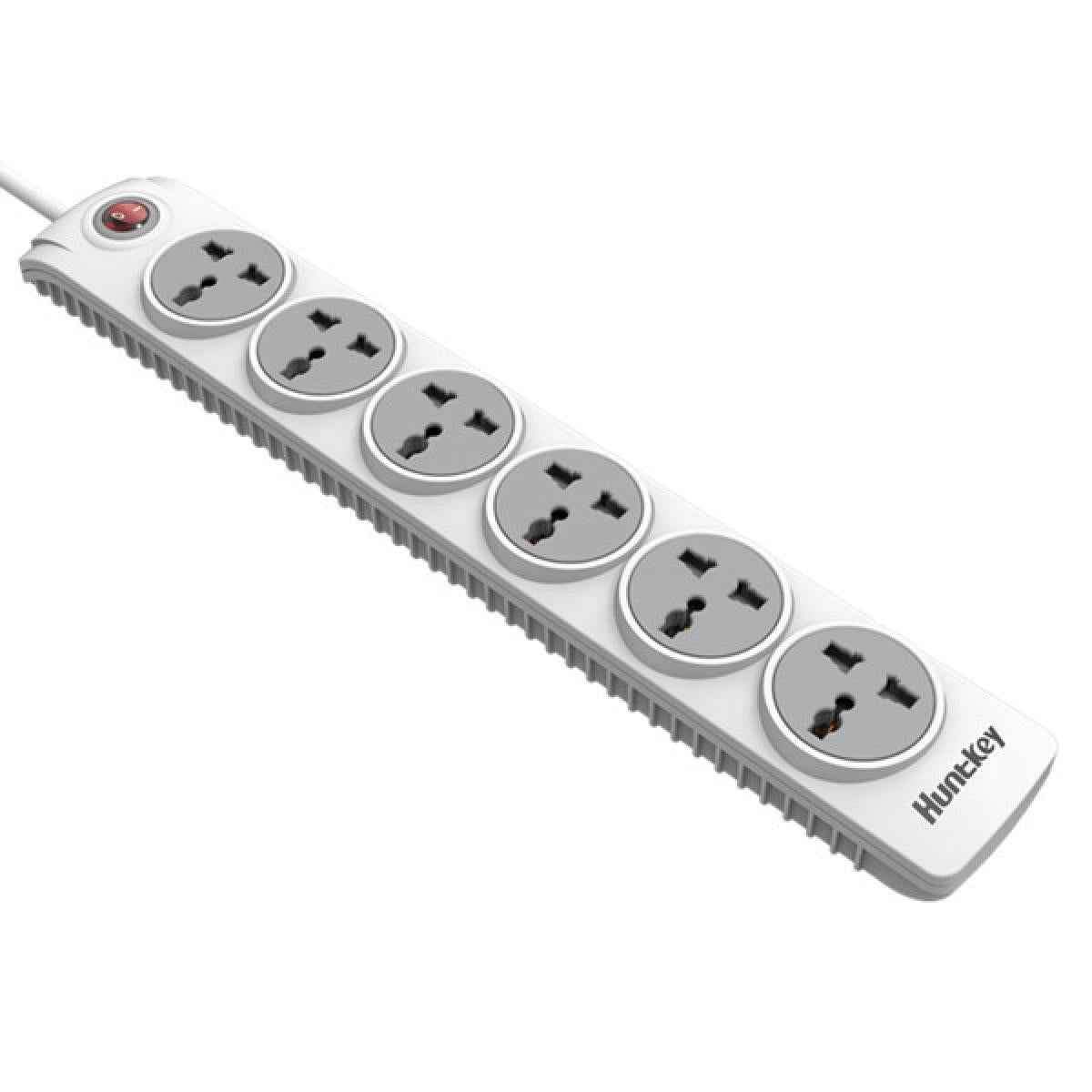 Huntkey SZN601 6 Port UK Plug Power Strip 3M
