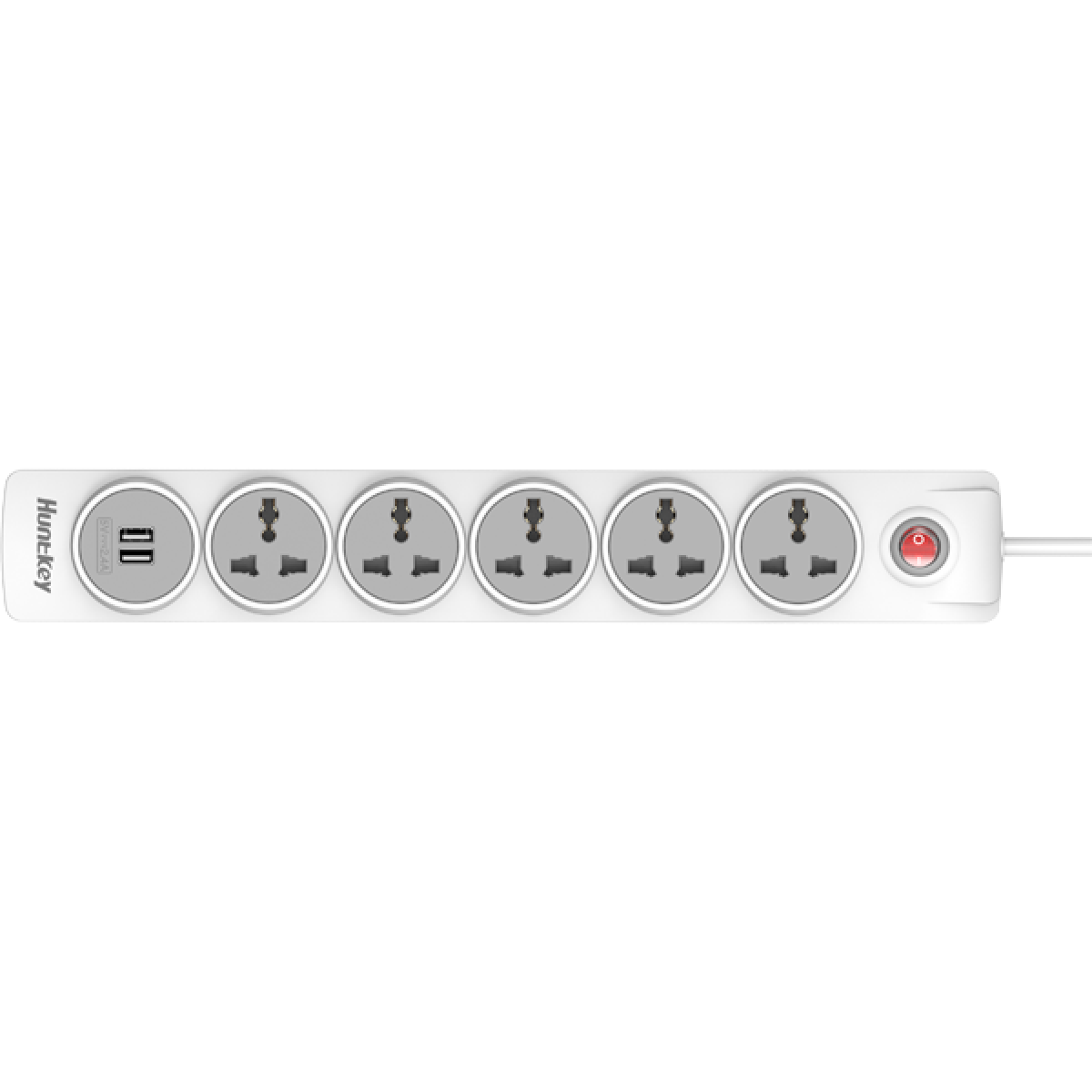 Huntkey SZN607 Power Strips, Universal Standard