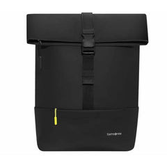 Samsonite Vercelli Water Resistant Unisex Flap Backpack Fit Laptop 13.3 To 14 Inch Black