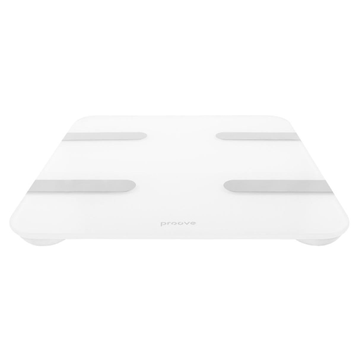 Proove Numbers Smart Scale Bluetooth Conneions White Proove Numbers Smart Scale Bluetooth Conneions White