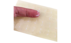 Arabic Keyboard Layout Transparent Sticker