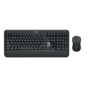 Logitech MK540 Advanced Wireless Keyboard and Mouse Combo for Windows, 2.4 GHz Unifying USB-Receiver, Multimedia Hotkeys