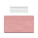 Logitech Keys-To-Go Wireless Bluetooth Standing Keyboard - Pink