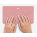 Logitech Keys-To-Go Wireless Bluetooth Standing Keyboard - Pink