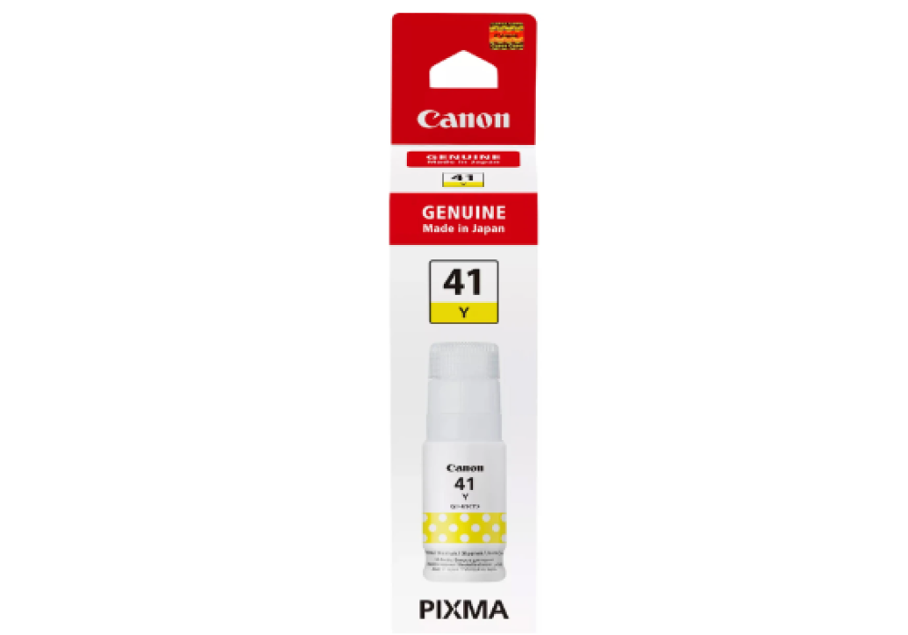 Canon GI-41s Y Refillable Ink Cartridge for Pixma Ink Printers - Yellow