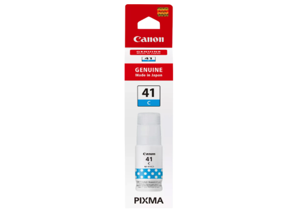 Canon GI-41s Y Refillable Ink Cartridge for Pixma Ink Printers 40ml - Cyan