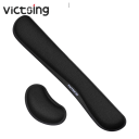 VicTsing Mechanical Keyboard Hand rest Care Support Wrist Care Comfort Mouse Pad Ergonomic Memory Foam Set For Office Computer Laptop