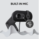Logitech BRIO 90 - 1080P Full HD Webcam, RightLight 2, Integrated Privacy Cover, Omnidirectional Microphone, USB-A Plug-and-Play