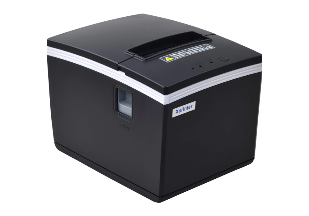 Xprinter XP-N260H 80mm High Speed Thermal Receipt Printer, Auto Cutter, Kitchen Receipt Printer, USB + Lan + Serial All-In-One Interface, 260mm/S For Speed - CompuMe