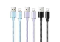 Mcdodo New Power Display USB A to Lightning Cable,Synchronous Display of Mobile Phone Power Fast Charging Cord for iPhone