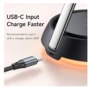 Mcdodo CH-4952 3 in 1 Magnetic Wireless Charging Stand with Night Light