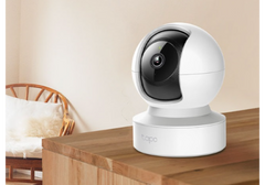 Tapo TP-Link C212 2K Resolution Pan/Tilt Indoor Home Security Smart WiFi Camera for Baby Monitor| Motion Detection & Tracking | 2 Way Audio |Upto 512 GB SD Card Storage|Works with Alexa & Google Home - CompuMe
