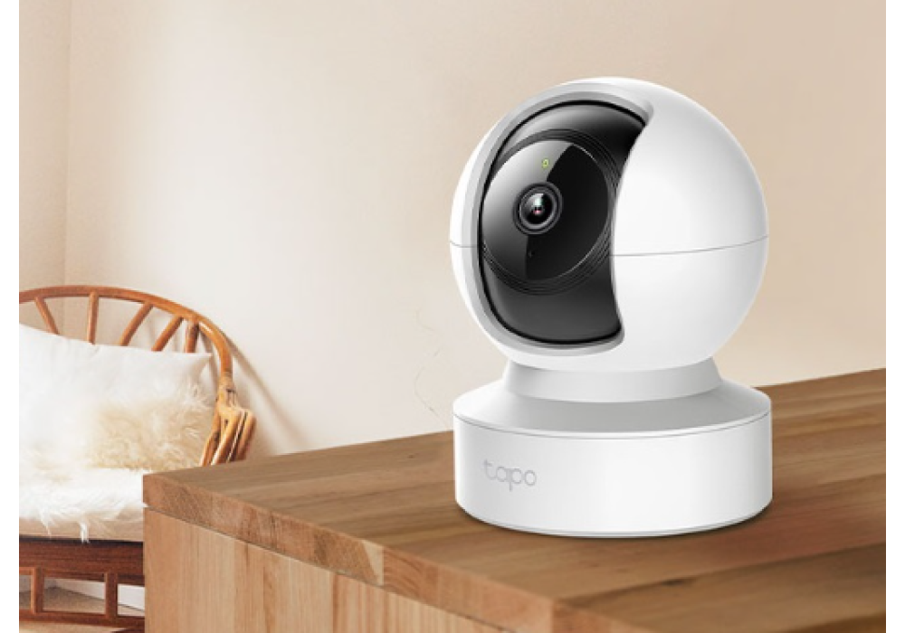 Tapo TP-Link C212 2K Resolution Pan/Tilt Indoor Home Security Smart WiFi Camera for Baby Monitor| Motion Detection & Tracking | 2 Way Audio |Upto 512 GB SD Card Storage|Works with Alexa & Google Home - CompuMe