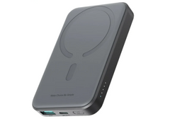 Joyroom JR-W020 20W Mini Magnetic Wireless Power Bank 5000mAh Multi Security Protection (With USB to Type-C 0.25m Cable) - Black