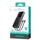JOYROOM Power Bank JR-PBF19 Digital Display with Dual Cable Powerbank 10000mAh black - 18 Month Warranty