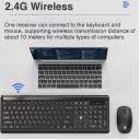 hp Keyboard And Mouse Wireless Combo Kit CS500 Arabic/English