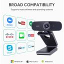 AUKEY PC-W3 Impression 1080p Webcam Live Streaming Camera with Stereo Noise Reduction Microphone
