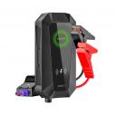 Promate HexaBolt-20 Jump Starter with 19200mAh Power Bank, Safety Hammer, LED Light, Smart Clamps and 10W Qi Wireless Charger