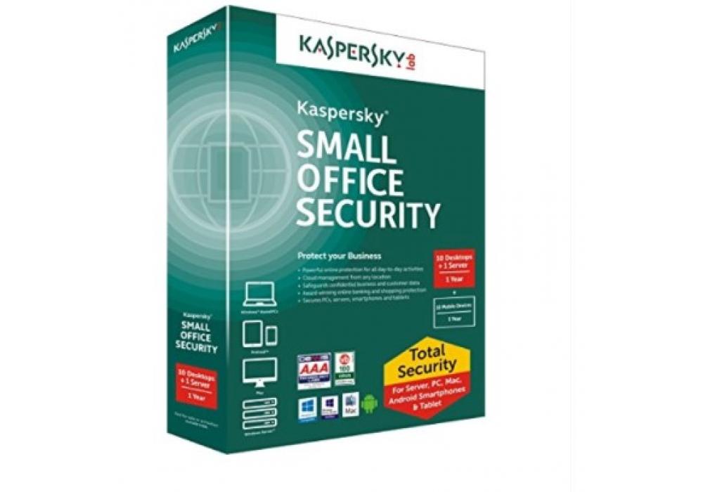 KASPERSKY Labs Small Office Security ULTIMATE Business Antivirus Solution 1 Year ( 1 Server + 5 Computer + 5 Mobile)