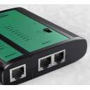 UGREEN Network & Telephone Cable Tester LAN RJ45, RJ11 and BNC Coaxial Cable Tester Test Ethernet, Phone, and Coax Cables Includes Remote Unit and LED Indicators For Network Cable Verification