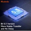 Mcdodo Dynamic Music Wireless Headset With LED Battery Indicator Bt V5.3 Earphones With LED Battery Indicator - 18 Month Warranty