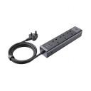 Mcdodo Surge Protection Power Strip with 6 Outputs Including 2 USB-C Ports,1 USB-A Port,& 3 AC Outlets USB-C port supports Max.30W fast charging for laptops, phones - 18 Months Warranty