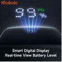 Mcdodo 10000mAh 33W Power Bank with Built in Cables Digital Display - Black - 18 Months Warranty