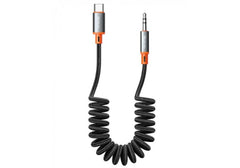 Mcdodo CA-0900 USB Type C to 3.5mm AUX Jack Coil Cable Castle Series 1.8m / 18 Months Warranty