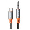 Mcdodo CA-0900 USB Type C to 3.5mm AUX Jack Coil Cable Castle Series 1.8m / 18 Months Warranty