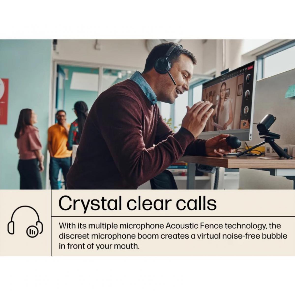 POLY Voyager Focus 2 UC, Microsoft, USB-A Headset POLY Voyager Focus 2 UC, Microsoft, USB-A Headset
