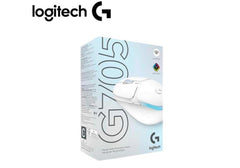 Logitech G705 Wireless Gaming Mouse, Customizable LIGHTSYNC RGB Lighting, Lightspeed Wireless, Bluetooth Connectivity, Lightweight, PC/Mac/Laptop - White Mist