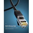 UGREEN 20159, Cat 6 U/UTP Lan Cable RJ45 Ethernet Patchcord, 1M (Black)