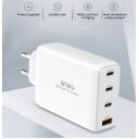 WiWU New arrive 65W USB Type C Super GaN Wall Charger Fast Charger USB USB C for iphone charger - 18 Month Warranty