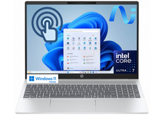 HP OmniBook 5 Laptop AI 16, Intel® Core™ Ultra 7 255U 5.2 GHz, 16 GB LPDDR5x, 512 GB M.2 SSD, 16" 2K Touch Screen, Wi-Fi 6E, Bluetooth 5.3 - Windows 11 Home