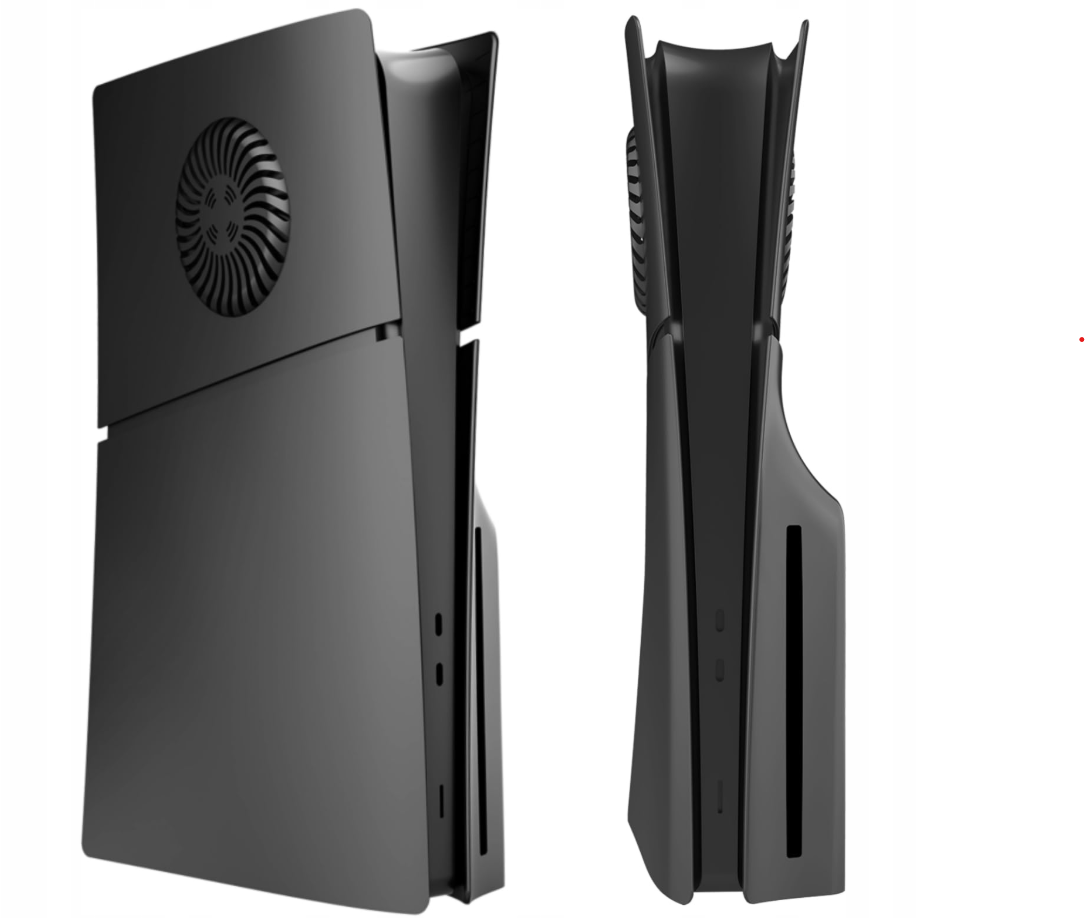 PlayStation 5 Slim Disc Version Cover with FAN