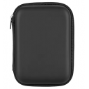 Pouch 2.5" External Hard Drive Case Semi Hard Shell - Black
